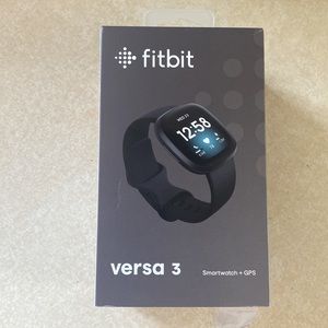 fitbit Versa 3 smartwatch + GPS